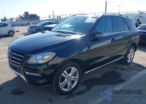 2013 Mercedes-Benz Ml 350 из США, поврежденный, VIN 4JGDA5JB8DA107501